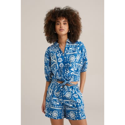 WE Fashion Blouse Blue Taglia: XXL | Magliette intime Outlet | Donna | Blu