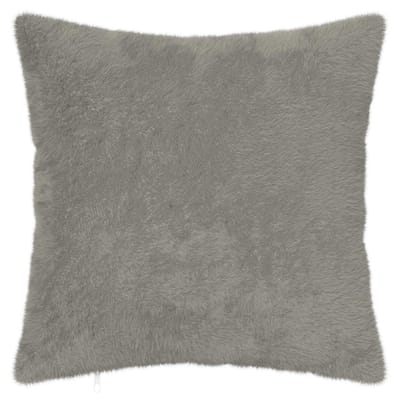 vidaXL - Kussensloop - 6 - st - HEERLEN - Lichtgrijs - 30 - x - 30 - cm - Nep - Konijnenbont