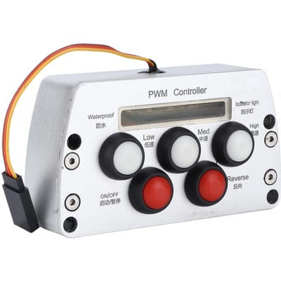 Contrôleur PWM Moteur sans balais Boîte de contrôle de vitesse PWM Boîtier de contrôle étanche en métal CNC
