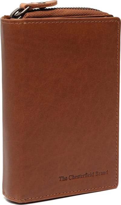 The Chesterfield Brand Leren Portemonnee Dalma Wallet Cognac Lichtbruin
