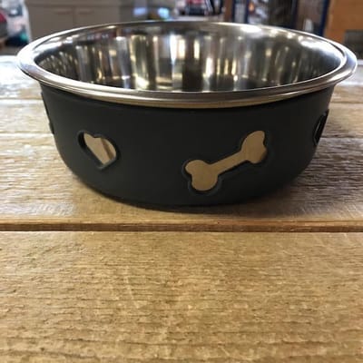 Honden voerbak met motief