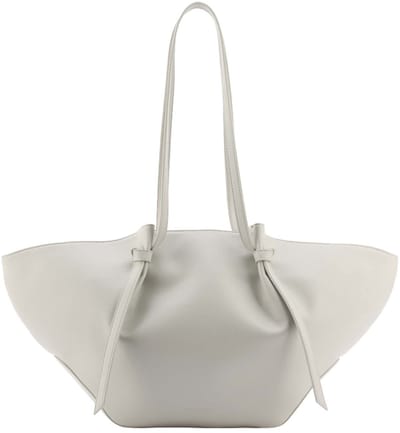 SEIDENFELT MANUFAKTUR shopper Ryd Big Shopper Light Grey Lichtgrijs