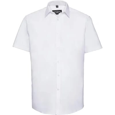 Korte mouwen shirt Russell Athletic Herringbone