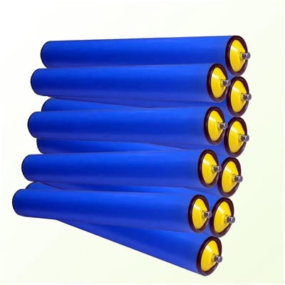 Industriële Transportrollen - PVC Rollen Fabriek - Materiaal Verplaatsen - Geluidsarm & Waterdicht - 90-790mm Lengte