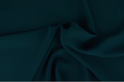 50 meter chiffon stof - Donker petrol - Voile - Vitrage - 150cm breed