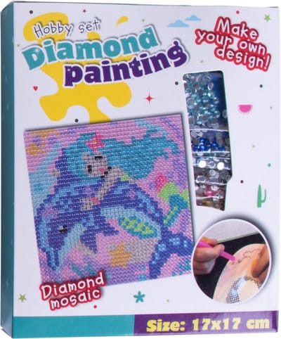 Home & Styling Diamant Painting Lama - Set van 3 stuks