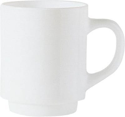 Arcoroc Bock Mug Melkwit 29cl Horeca