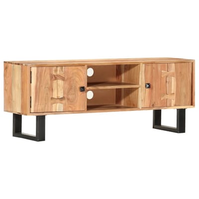 vidaXL - Tv-meubel - 118x30x45 - cm - massief - acaciahout