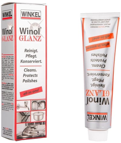 WINKEL Metaalpolish 150 ml – Voor Chroom, RVS, Koper & Aluminium – Reinigt en Geeft Glans
