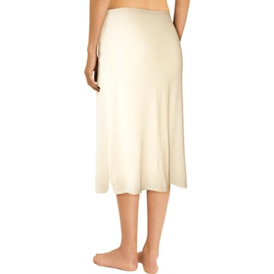 Set van 2 - Bamboe Onderrok 3/4 70CM GBTW-815-Beige Maat-2XL/3XL