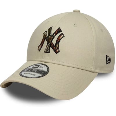 New Era Camo Infill 9fortyâ® Cap 60771850 - Kleur Grijs - Maat 1SIZE