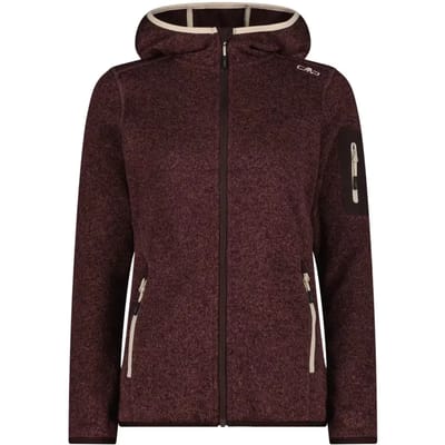 Dikke gebreide hoodie dames CMP Knit-Tech