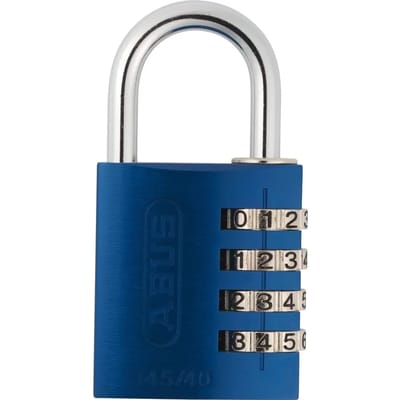 Blister met combinatie hangsloten Abus