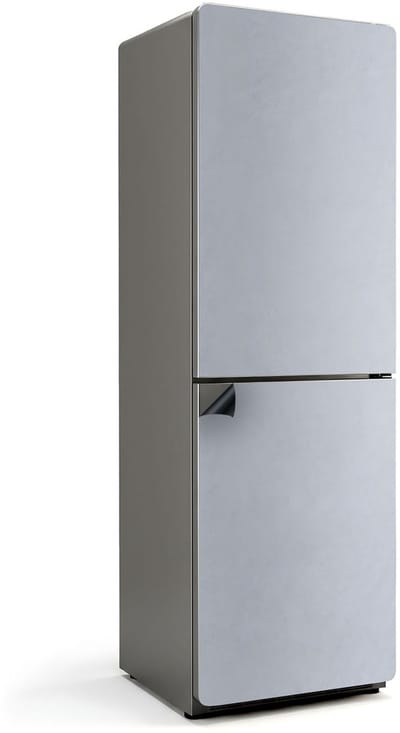 Wallfluent Magnetische Koelkastmat - Lichtblauw Koelkast Magneet Sticker - 60 cm x 190 cm - Lichtblauw Magnetische Koelkastmat - Magneetfolie Koelkast - Decoratieve Magneetmat Voor Koelkast - Keuken Decoratie Magneet