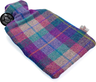 Kruik Paars Roze - 2 liter - Harris tweed - Handgemaakt in Schotland - Caroline Wolfe Murray