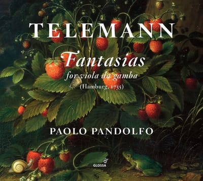 Paolo Pandolfo - Telemann: Fantasias For Viola Da Gamba (Hamburg, 1735) (2 CD)