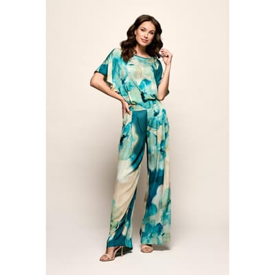 Abigail Print Top Blauw