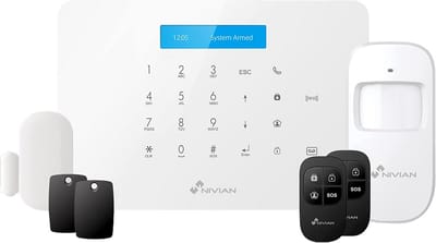 Draadloos Alarmsysteem voor Huis en Bedrijf | Wifi en GSM Alarm met Tuya App Bediening