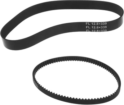 JHUBERS- Aandrijfriem Set 2 Stuks - Vervangende Aandrijfriem 3M-273/FL12.8x339 - Compatibel met Vax Platinum Power Max - Rubber - Duurzaam en Flexibel - Stofzuigerriem