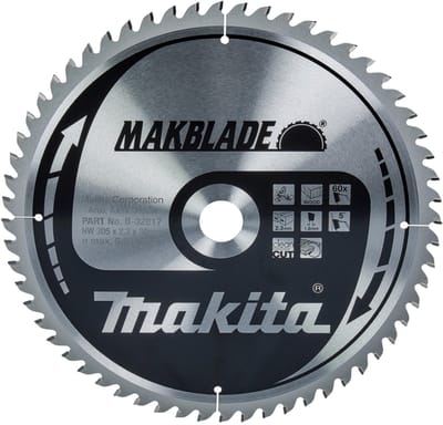 Makita Cirkelzaagblad voor Hout | Makblade | Ø 305mm Asgat 30mm 60T - B-32817
