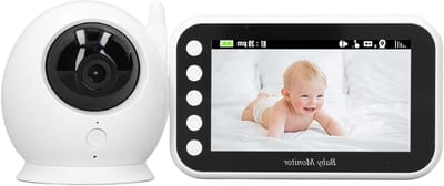 HD Babyfoon - Kind Monitor - Baby Bewaken - Tweerichtingsgesprek - 43 Inch Scherm - Wit