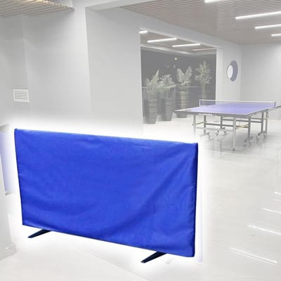 Tafeltennis Barrière - Afbakening Ballen - Bal Controle - Opvouwbaar Ontwerp - 200 x 72 cm - Zwart