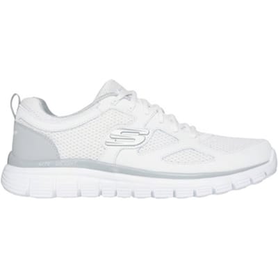 Skechers Heren Burns - Agoura Sneakers 52635 WGY Wit Grijs