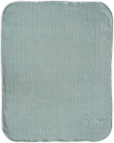 Lorelli Fleece Mint Star 75x100cm Wiegdeken