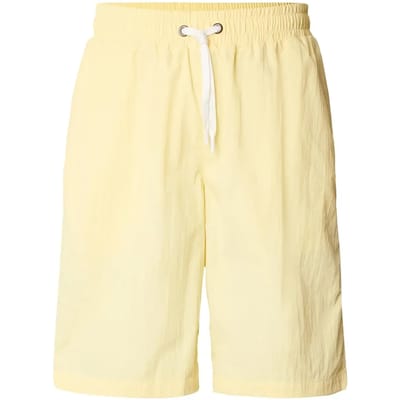Urban Classics - Board Shorts With Patched Stripe Zwemshorts - S - Geel
