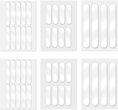 42 Stuks Silicone Beschermers voor Meubels, Zelfklevende Dempers, Transparante Pads voor Lades en Deuren, Schokabsorberende Bescherming voor Toiletdeksel