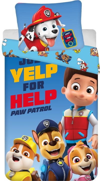 PAW Patrol Dekbedovertrek Yelp for Help! - Eenpersoons - 140 x 200 cm - Katoen