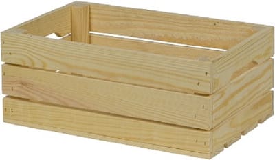 Houten Kist - Klein, Naturel / Opbergkist / Geschenkverpakking / Gift / Kado