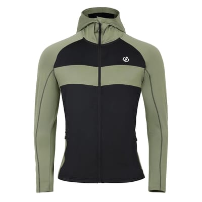 Dare2b Touring Ii Stretch Sweatshirt Met Rits Groen XL Man