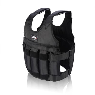 Dailygoody - Weighted Vest - Gewichtsvest - Verstelbaar en comfortabel - Zwart - Voor krachttraining - Geschikt voor mannen en vrouwen