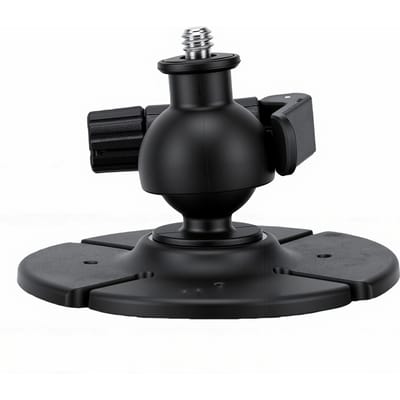 Support Adhésif Flexible Convient pour X3 X4 X4Air X5 Pocket3 Rotation Universelle Stabilisateur 1 4 Pouce Caméra Casque Adhésive black