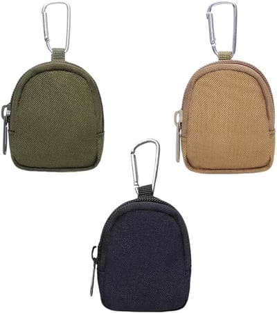 Beloningstasje voor Honden - 3 stuks - Honden Beloningszakje - hondensnoep zak - voederzak - draagbare mini-tas voor hondentrainin - hondentraining met ritssluiting en karabijnhaak - Hondentraining - Honden Intelligentie Training - Trainen