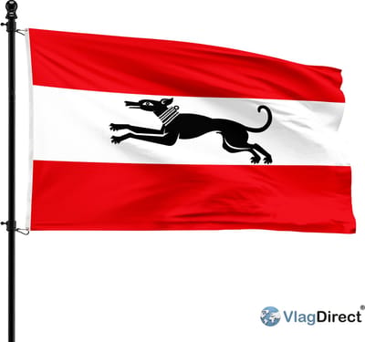 Damse vlag - Gemeente Damme vlag - 90 x 150 cm.