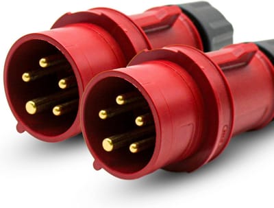 Industriële 380V IP44 Stopcontacten 32A - 2-Pack