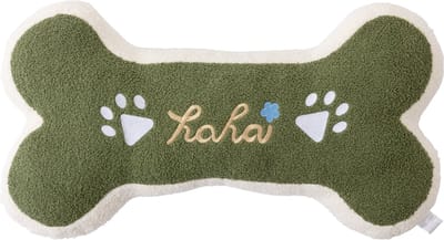 Bot - Sierkussen in vorm van Bot - Vormkussen – 37x68 cm Groen - Luxe Pluche Sierkussen voor Kinderkamer & Woondecor – RBAN SPCTRA®