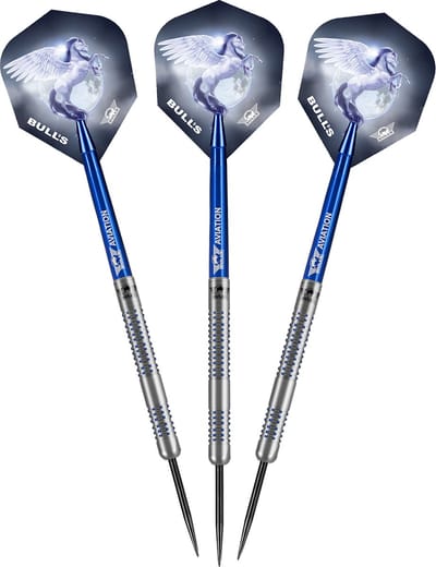 Bull's Blue Pegasus B 95% - Dartpijlen - 23 Gram - Aluminium shafts
