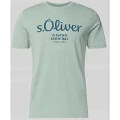 regular fit T-shirt van puur katoen