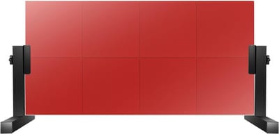 Tafeltennis Rebound Board - PingPong Oefenbord - Basistraining Oefenen - 360 Graden Hoekverstelling - 66 x 33 cm - Rood Zwart