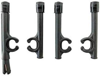 Geleidingsarmen Set - Oorbescherming Accessoires - Veiligheid Verbeteren - Microfoon Montage - 4 Stuks - Zwart