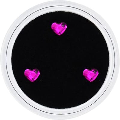 3 Stuks Hartvormige Tand Edelstenen Tandheelkundige Sieraden Kristallen Versieringen Mode Schoonheid Decoratie Gratis Doosje purple
