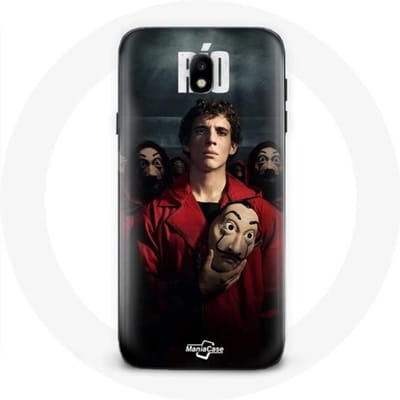 Samsung Galaxy J3 2017 hoesje La Casa De Papel Rio-masker