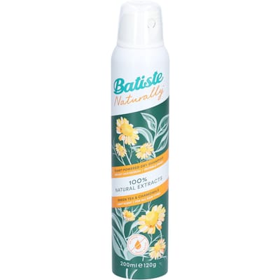 BATISTE Naturally Droogshampoo - Groene Thee en Kamille 200 Doseerspray