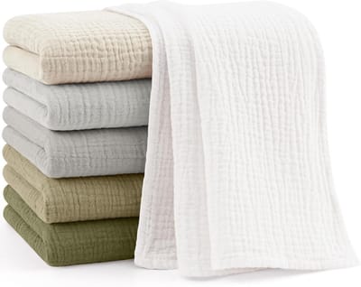 Zachte en Absorberende Moltonhydrofiele Luiers voor Baby's van 100% Katoen, 60x60 cm