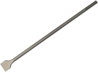 Brede Platte Beitel - Betonbeitel SDS Max - Muren Slopen - Tungsten Carbide Blad - 50 x 600 mm - Grijs