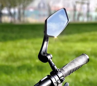 Qrola Fietsspiegel / fietsspiegel / fietsspiegel op stuur / achteruitkijkspiegel fiets / fietsspiegel e-bike / fietsspiegels / fietsspiegels speed-pedelec