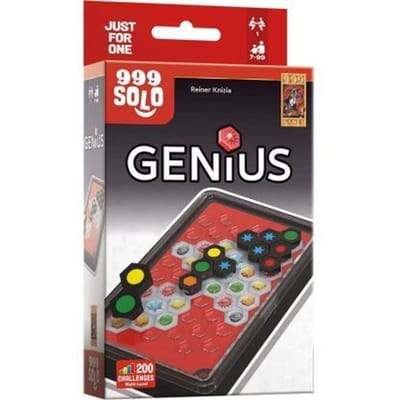 999 Games - Genius - Solo spel - Breinbreker - Stimuleert het ruimtelijk inzicht - Educatief spel - Puzzelspel